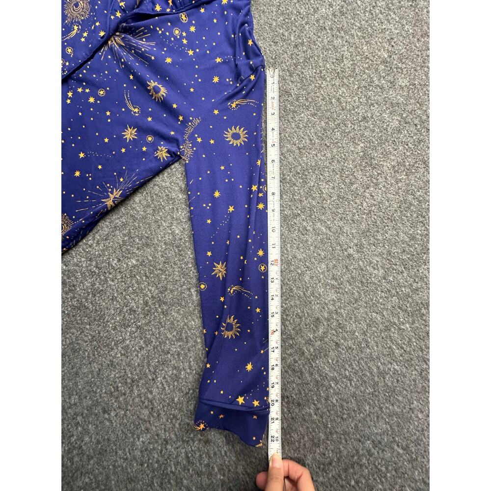 Room Service Shawl Collar Celestial Pajama Top Size Small GUC - Picture 8 of 8